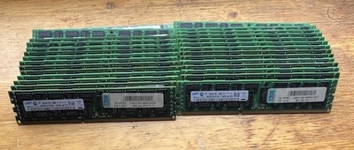 LOT(30) 8GB Samsung 2Rx4 PC3L-10600R DDR3-1333 ECC Memory  240GB Total - Image 1 of 2