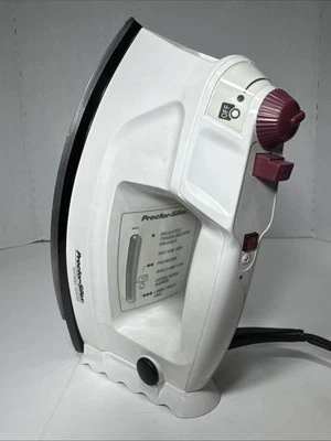 De Colección Hamilton Beach Proctor Silex Modelo 18405 Plancha de Vapor Electrónica Apagado Automático (PRUEBA Foto 1 de 4