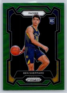 2023-24 Panini Prizm - Ben Sheppard #172 Green Prizm (RC) - Picture 1 of 2