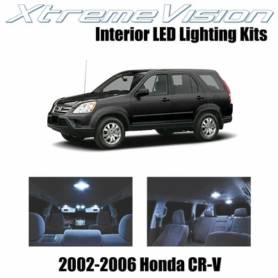 XtremeVision Interior LED for Honda CR-V 2002-2006 (12 PCS) Cool White - Image 1 of 4