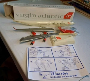 Woostes. Boxed Virgin Atlantic Boeing 747 - 400 A ▪︎ 430 Airbus Model No 444.... - Bild 1 von 14