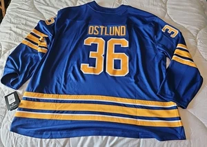 Men's Fanatics Noah Ostlund Royal Buffalo Sabres Home Breakaway Jersey - Picture 1 of 10