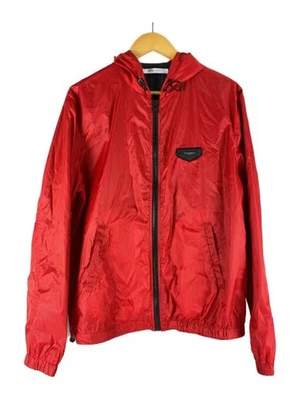 GIVENCHY nylon jacket, size 52, red, solid color, BM002V1014 - Image 1 of 4
