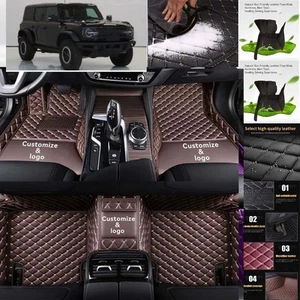 For Ford Bronco Car Floor Mats Luxury Waterproof Carpets Liners Interior Auto - Imagen 1 de 42