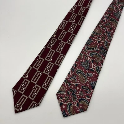 Lote de 2 corbatas Oleg Cassini Foto 1 de 2