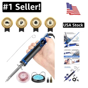 High-Performance 929D-V Electric Desoldering Pump - Portable Soldering Solution - Picture 1 of 11