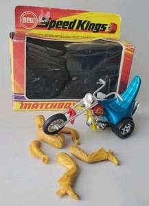 EASY RIDER SPEED KINGS CHOPPER K-47 1973 LESNEY MATCHBOX MOTORCYCLE TRIKE MODEL - Picture 1 of 19