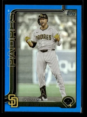 Gavin Sheets 2025 Topps Update Series Baseball Blue Rainbow Foil 042/150 [xlz101 - Image 1 of 2