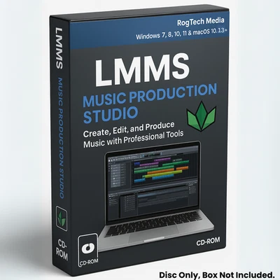 Pro Music Production Software Beat Maker MultiTrack Audio Editor Mixing DAW - Image 1 of 4