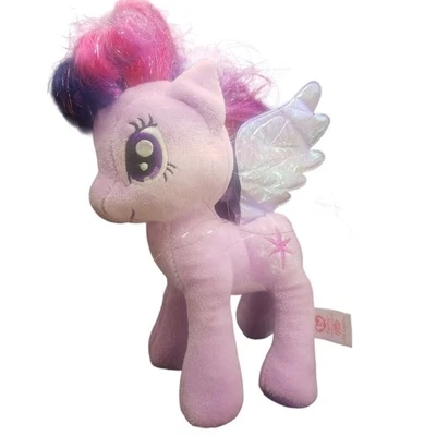 TY My Little Pony Purple Plush Twilight Sparkle Stuffed Toy 2015 8" Stuffy  - Image 1 of 4