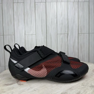 Nike Women’s Cycling Shoes SZ 8 SuperRep Black Hyper Crimson Indoor Cycling NEW - Image 1 of 4