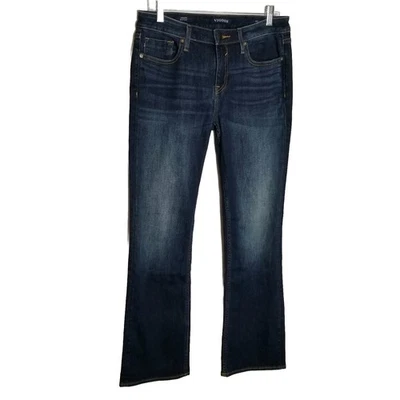 Vigoss Jeans Women's 30x32 Jagger Boot Cut Classic Mid Rise Dark Wash Denim - Image 1 of 4