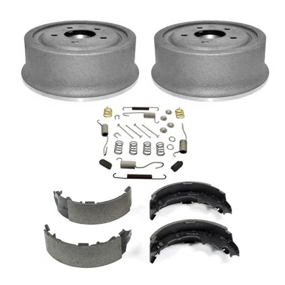 Rear Brake Drum Shoes & Hardware Kit For 90-00 Jeep Wrangler Cherokee w/ 9" Drum - Image 1 of 4