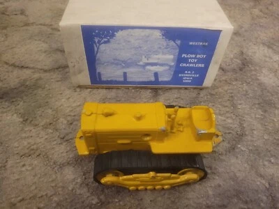 Vintage Rare 1/16 Plow Boy Metal Toy Crawlers Dyersville Iowa - Image 1 of 4