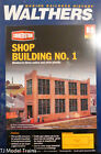 Walthers Cornerstone HO #933-3165 Shop Building No.1 (Kit) Plastic