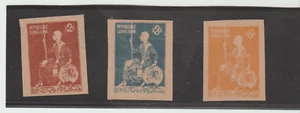 USSR SOVIET UNION GEORGIA Scott #16-18 IMPERF. MINT Hinged - Picture 1 of 1
