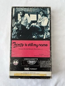 TRINITY IS STILL MY NAME VHS 1st Release 1980 Magnetic Video Spaghetti Western - Picture 1 of 6