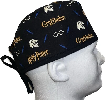 Harry Potter Gryffindor Scrub Hat Chemo Cap - Image 1 of 4