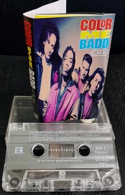 Color Me Badd – C. M. B. - 1991 cassette tape excellent, cover VG - Image 1 of 2