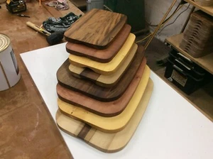Solid Cutting Bread Board Australian made Chopping Board Natural Wooden 45x32x2. - Picture 1 of 21