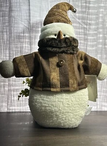 NWT Woof & Poof Plush Musical Snowman Plays "Winter Wonderlan" NEW - Picture 1 of 2