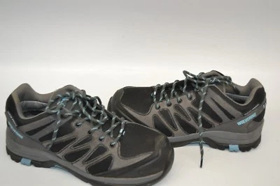 Wolverine Women's Fletcher Work HIKING 7.5 M Shoe Black/Blue WATERPROOP COMP TOE - Image 1 of 4