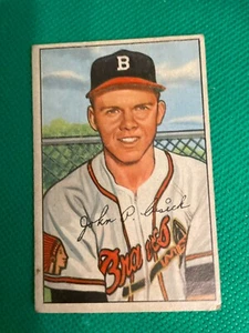 1952 BOWMAN # 192 JOHN CUSICK - Picture 1 of 2