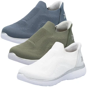 Zapatillas mujer Rieker textiles Memosoft ancho antideslizantes cómodas elásticas M5072 - Imagen 1 de 22