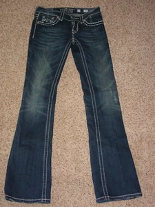 Womens Miss Me Irene JPD1028-3X Boot Jeans! Size 27x34 - Picture 1 of 13