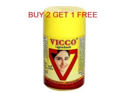 Vicco Vajradanti Tooth Powder -100G 18 Ayurvedic herbs bleeding gums BUY 2 GET 3 - Image 1 of 4