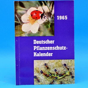 Deutscher Pflanzenschutzkalender | Kalender 1965 | Bauernverlag | DDR C - Foto 1 di 1