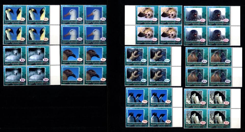 ROSS DEPENDENCY - 1994 - Fauna antartica - Quartina - MNH** Foto 1 de 1