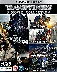 Transformers - 5-Movie Collection (Box Set) (Blu-ray, 2017)