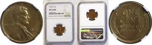 1919-S 1C Lincoln Cent - NGC MS-64 RB - Picture 1 of 3