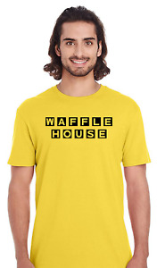Waffle House t shirt vintage retro coffee funny mens womens geek T-shirt 