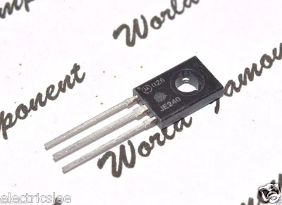 1pcs MOTOROLA MJE240 NPN 80V 4A 15W TO-126 Power Transistor NOS - Image 1 of 3