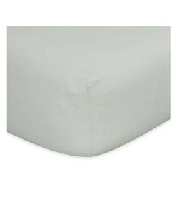 Trend Lab Flannel Fitted Crib Sheet 100% Cotton Flannel Fits standard crib White - Picture 1 of 6