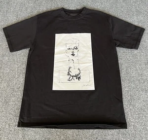 Zara x Steven Meisel Woman Print T Shirt Black Oversized Art-To-Wear #1 - Picture 1 of 11