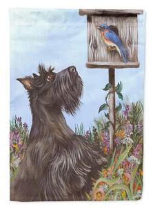 Scottie Curious Flag Garden Size PPP3173GF - Picture 1 of 3