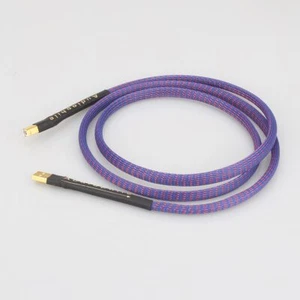 5N OFC Copper 4 Cores USB A-B Audio Cable Data DAC USB Cable Type A to Type B - Picture 1 of 6