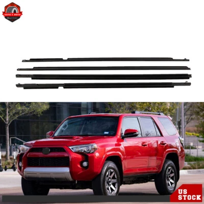 For Toyota 4Runner 2010-2020 2021 Seal Belt Moulding Outside Window Weatherstrip - Image 1 of 4