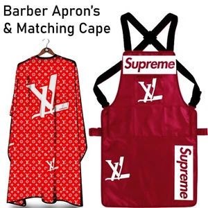 Professional Barber uniform Jeans Apron Barber cape & apron, barber Apron - Picture 1 of 2