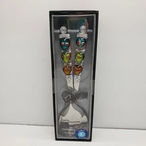 Wild Eye Designs Salatbesteck mit Glasherzen - Bild 1 von 5