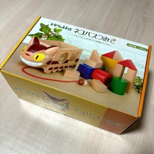 Studio Ghibli My Neighbor Totoro Cat Bus Building Blocks Child Educational Toy - Picture 1 of 8