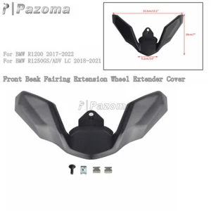 Front Beak Fairing Extension Wheel Extender Cover Fits R1200GS R1250GS ADV LC - Picture 1 of 6