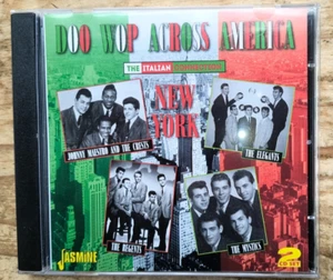 DOO-WOP ACROSS AMERICA - THE ITALIAN CONNECTION NEW YORK 2x CD JASMINE MYSTICS - Picture 1 of 4