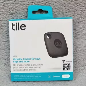 Tile Mate - 1er Pack - Schwarz - Bluetooth Tracker, Schlüsselfinder und Item Locator - Bild 1 von 5