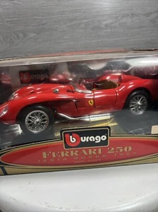 Vintage Burago 1957 Ferrari 250 Testa Rossa Roadster #3007 1/18 Scale - Picture 1 of 14