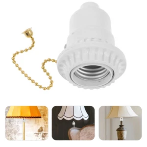 Pull Chain Lampholder Replacement Lamp Socket Household Lamp Socket Pull Lamp - Picture 1 of 12