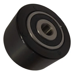 Rodillos de perfil rodillo de plástico con rodamiento de bolas, rodillos de poliamida, 50x10x26 mm - Imagen 1 de 7